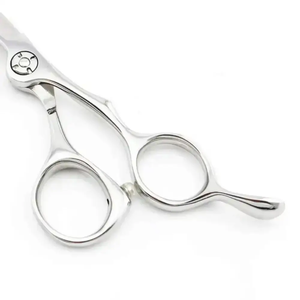 Ciseaux de coiffure professionnels, ciseaux de beauté en acier inoxydable de qualité supérieure avec lame droite tranchante et finition polie - Product Image 2