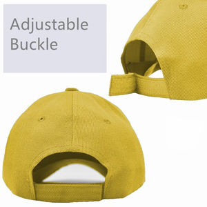 Gorras Deportivas Lisas con Bordado de Letras Personalizadas de Alta Calidad, Gorras de Béisbol Estructuradas de 6 Paneles al por Mayor - Product Image 6