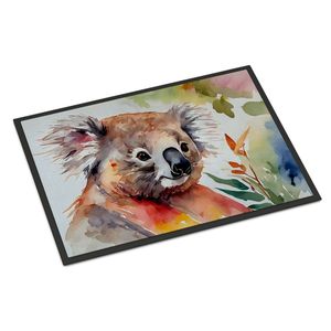 พรมเช็ดเท้าลายหมีโคอาล่าพรมเช็ดเท้ากันลื่นพื้นต่ำในร่ม/กลางแจ้งพรมเช็ดเท้าด้านหน้า24ชม. X 36W - Product Image 1