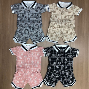 Fournisseur en gros de vêtements neufs de marques variées, ensembles de vêtements pour enfants, lots de vêtements d'été pour enfants Patpatting Sheinning - Product Image 1