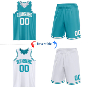 Uniforme de Baloncesto Reversible Estampado y Transpirable, Ropa Deportiva para Equipos, 100% Poliéster, Secado Rápido, Sin Mangas - Product Image 2