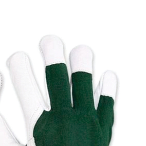 Gants de travail respirants Holy Signs International HSI-0012 en cuir souple, résistants aux déchirures et aux perforations, avec manchette de sécurité - Product Image 2