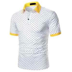 Polo de Punto Sublimado Personalizado con Botones, Manga Corta, para Golf y Deportes, para Hombre, Verano - Product Image 1