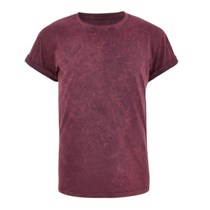 T-shirt oversize tie-dye pour homme, manches courtes, col rond, décontracté, en jersey de coton, coupe ajustée, couleur unie, design épuré - Product Image 4