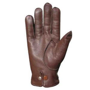Guantes de Piel de Oveja y Ciervo Personalizados Más Vendidos en 2026, Guantes de Cuero de Moda con Pantalla Táctil, Accesorio Duradero para Invierno para Hombres y Mujeres - Product Image 3
