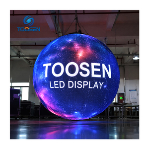 จอแสดงผล LED ทรงกลมขนาดใหญ่ TOOSEN ประกอบง่าย ขนาดเส้นผ่านศูนย์กลาง 0.2-10 เมตร รูปทรงลูกโลก ความละเอียดสูง - Product Image 1