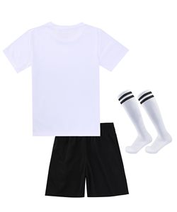 Maillots de football unisexes à séchage rapide, uniformes de football à manches courtes pour l'été - Product Image 2