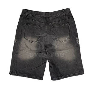 Pantalones Cortos de Moda Premium con Pedrería para Hombre, Detalles Brillantes, para Ropa Casual de Calle - Product Image 2