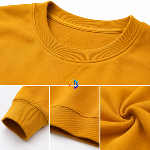 เสื้อสเวตเชิ้ตแขนยาวผู้ชาย เนื้อผ้าเรียบเนียน ทรงหลวม ตะเข็บแข็งแรง เหมาะสำหรับสวมใส่สบายในชีวิตประจำวันและไลฟ์สไตล์แอคทีฟ - Product Image 6
