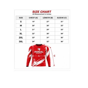 T-shirt long en coton/polyester, impression personnalisée, design unique, maillot de vélo de montagne d'hiver unisexe pour adultes, séchage rapide, respirant - Product Image 3