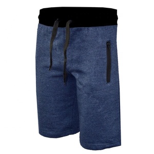 Shorts en molleton de coton pour hommes, pour l'été, le sport, l'entraînement, le jogging, les activités décontractées, la course à pied, confortables, avec cordon de serrage à la taille, séchage rapide, grande taille - Product Image 3