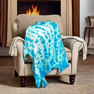 เสื้อปอนโชสำหรับผู้หญิงผ้าแคชเมียร์มัดย้อมผ้านุ่มอบอุ่นมีสไตล์พร้อมโลโก้ออกแบบได้ตามต้องการสำหรับผู้ใหญ่ - Product Image 3