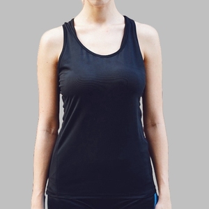 Chaleco deportivo transpirable de secado rápido para mujer, top deportivo informal con espalda cruzada, camiseta sin mangas para gimnasio y fitness. - Product Image 1
