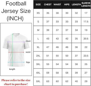 Maillot de football pour homme à col en V, impression sublimée, anti-transpiration, manches courtes, vêtements de sport pour adulte, maillot de football pour homme à col en V - Product Image 2