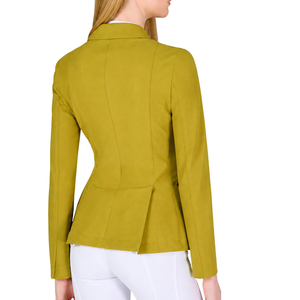 Dark Green Equestrian <b>Jacket</b> for <b>Women</b> Tailored Riding Blazer Stylish Horse Riding Competition Coat Custom OEM Wholesale Apparel - Product Image 2