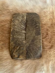Plaques de corne de buffle écologiques haut de gamme, modernes, pour manches de couteaux, faites à la main, polies, écailles de corne noire naturelle, qualité export - Product Image 5