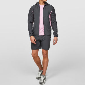 Ropa Deportiva Unisex para Exteriores con Capucha, Detalles Reflectantes, Doble Cremallera, Transpirable, Cómoda, Impermeable y Resistente al Viento - Product Image 3