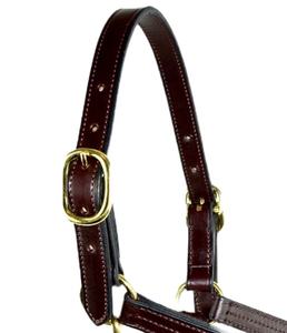 เชือกแขวนคอหนังม้าที่ทนทานสไตล์อังกฤษโลโก้ที่มีคุณภาพระดับพรีเมียมดีไซน์หลากหลายสำหรับม้า - Product Image 4