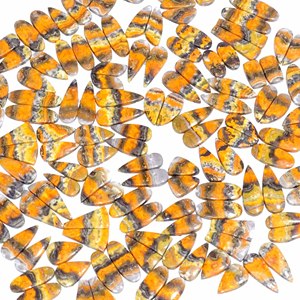 Natural <b>Bumble</b> <b>Bee</b> Quartz Grade Pair Loose Gemstone Wholesale Price High Quality Mixed Third Party Certified Color Play - Product Image 1