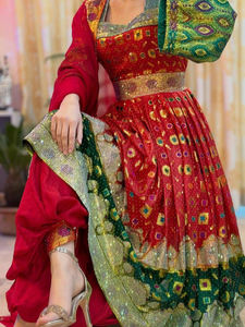 Robes afghanes Kuchi pour femmes, vente en gros, haute qualité, originales, très demandées, pour mariage et fêtes, avec dentelle et boutons. - Product Image 5