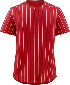 Camiseta de Béisbol Sublimada Personalizada Unisex, Transpirable, 100% Poliéster, Antibacteriana, Talla Grande, Ropa Deportiva Suave de la Mejor Calidad - Product Image 3