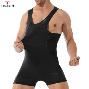 ชุดซิงเกิลเล็ตสำหรับฝึกซ้อมมวยปล้ำแบบยืดหยุ่น - Product Image 4