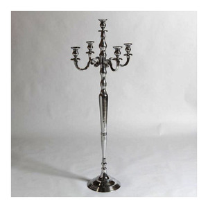 Candélabre de luxe en cristal à 5 bras, article cadeau pour mariage, anniversaire, ouverture de maison et décoration festive - Product Image 5