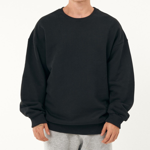 Sudadera Harry Johnson Production, Negra, Mezcla de Algodón, Tejido de Punto, Manga Larga, Corte Regular, Transpirable, Informal, para Invierno y Otoño - Product Image 1