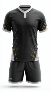 Custom Rugby Teamwear & Kits High Quality Rugby Jersey Football Shorts Set Custom League & Rugby Uniforms - Product Image 5