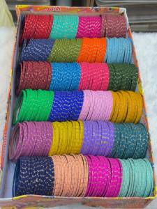 กำไลข้อมือแบบมีลายจุด 48 โหล ชุดคอมโบ 24 สี 24 กำไล/ขนาด 22-28 2/10 มีสินค้าพร้อมส่ง - Product Image 3