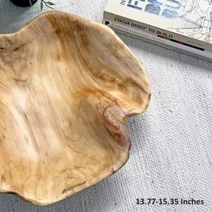 Bol en bois de sapin fait main, décoration rustique, cadeau de pendaison de crémaillère - Product Image 5
