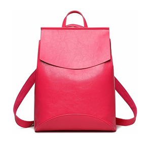 Sac à dos pour ordinateur portable de 20 pouces, géométrique, imperméable, respirant, avec fermeture éclair, pour l'école, les voyages quotidiens, le cyclisme, en cuir véritable (vente en gros) - Product Image 2