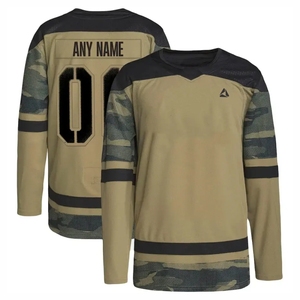 Jersey de Hockey sobre Hielo Sublimado Personalizado de Alta Calidad con MOQ Bajo y Colores Variados para Pedidos de Equipo - Product Image 5