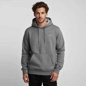 Sweat-shirt à capuche pour homme en coton molletonné, style décontracté streetwear avec personnalisation OEM ODM - Product Image 2