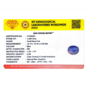 6.4 Carat Heart Cut Blue Sapphire Loose Gemstone for Fine Jewelry - Product Image 4