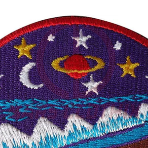 Latest Design Twill Fabric Embroidery <b>Patches</b> For Clothing Top Trending High Quality <b>Sew</b>-<b>on</b> Embroidered <b>Patches</b> - Product Image 5