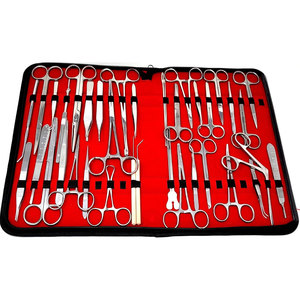 Kit de 36 Piezas de Instrumentos Quirúrgicos Veterinarios, Juego Completo Todo en Uno, Tijeras, Pinzas, Portaagujas, Mango de Bisturí, para Animales - Product Image 3