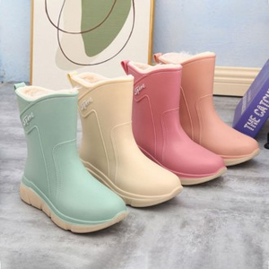 3 stivali da pioggia medi morbidi per i giorni di pioggia in 3 colori - Product Image 1