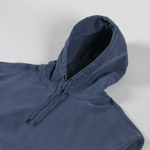 Customizable Heavyweight Knitted Eco-Friendly Pullover Hoodie Unisex Regular Fit Hooded Collar Casual Solid <b>Button</b> Plus Autumn - Product Image 3