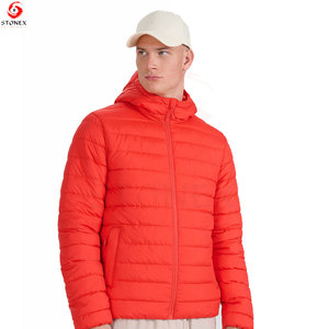<b>Men's</b> Winter Padded <b>Lightweight</b> Warm Quilted Hooded Eco-Friendly Quick Dry Breathable High Street Style Outdoor <b>Jacket</b> Cotton - Product Image 1