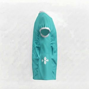 Maillot de football américain pour homme, col en V, impression par transfert thermique, matière 100% polyester par RIVIAN ATLANTIC - Product Image 4