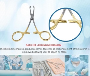 Pinzas Quirúrgicas Allis para Sujetar Tejidos, Disección y Fijación en los Campos Dental y Médico - Product Image 4