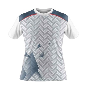 Camiseta de Entrenamiento de Alta Calidad para Hombre y Mujer, Uniforme de Bádminton Transpirable, Impresión Digital de Alta Calidad, 100% Algodón - Product Image 2