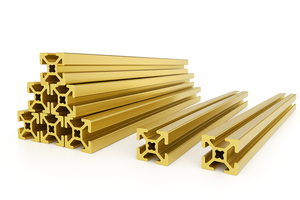 Profils d'extrusion en aluminium revêtu sur mesure Série 6000 pour portes et fenêtres au Mexique, finition argentée, longueur personnalisée - Product Image 6