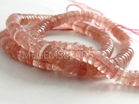 Perles de pierre précieuse en quartz rose naturel, multicolores, en forme de bouton de pièce, pour la création de bijoux faits main DIY