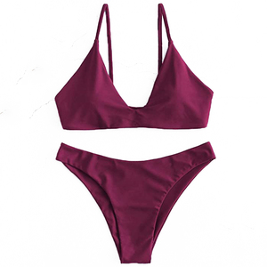 Custom Logo New Arrival Women's High Quality 2 Piece Print <b>Bikini</b> Set Quick Dry Breathable Eco-Friendly Swimwear - Product Image 6
