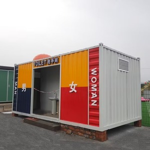 Maisons conteneurs mobiles de qualité supérieure en gros, système de toilettes publiques écologiques et durables pour les camps de construction et les administrations - Product Image 4