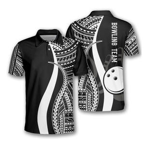 Jersey de Boliche Personalizado, Profesional, Transpirable, Talla Grande, con Tela de Secado Rápido, Cómodo para Largas Sesiones de Juego - Product Image 1