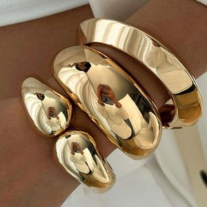 Nueva Llegada, Pulseras de Metal Estilo Mosaico, Base de Latón, Pulseras de Moda Coloridas, Pulseras de Latón para Mujer, Artesanía en Metal - Product Image 6