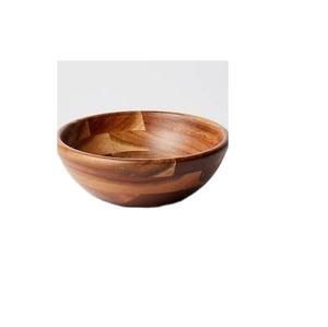 Meilleure salade et bol de service en bois dans le nouveau bol pour ustensiles de cuisine bol en bois personnalisé fait à la main pour vaisselle - Product Image 1